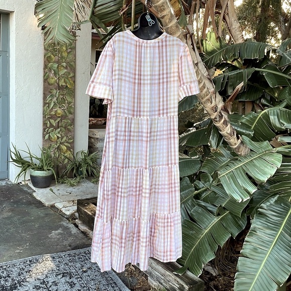 Croft and barrow checked dress - Picture 4 of 7